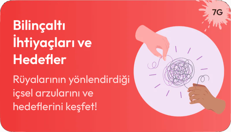 Bilinçaltı ihtiyaçları ve hedefler kartı – içsel arzuların keşfi