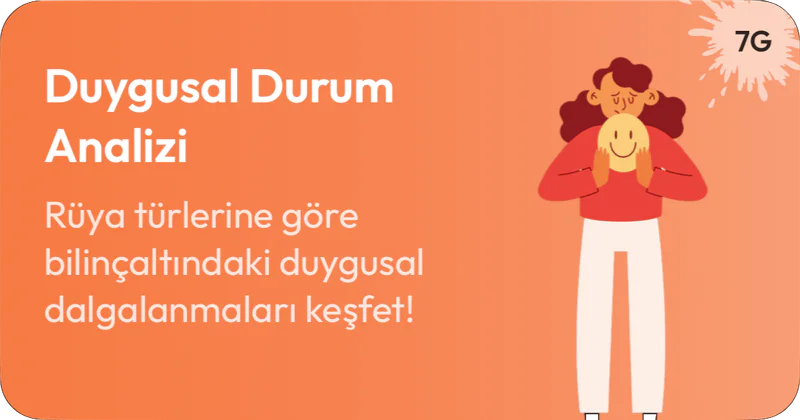 Duygusal durum analizi kartı – rüya türlerine göre duygusal dalgalanmalar